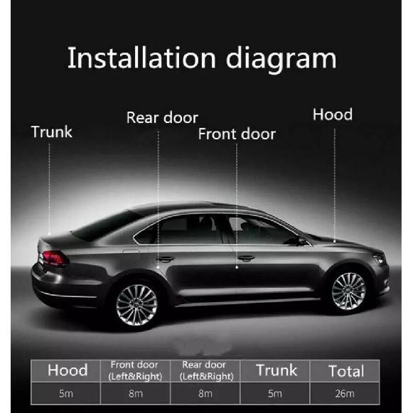 5M L-Shape Sealant Universal Car Sound ulation Door Rubber Seal Weather Strip