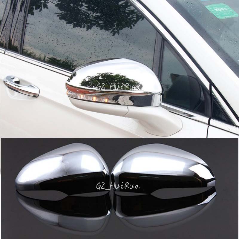 

Хромированная крышка бокового зеркала из АБС-пластика, крышка зеркала заднего вида, подходящая для Ford Mondeo 2013