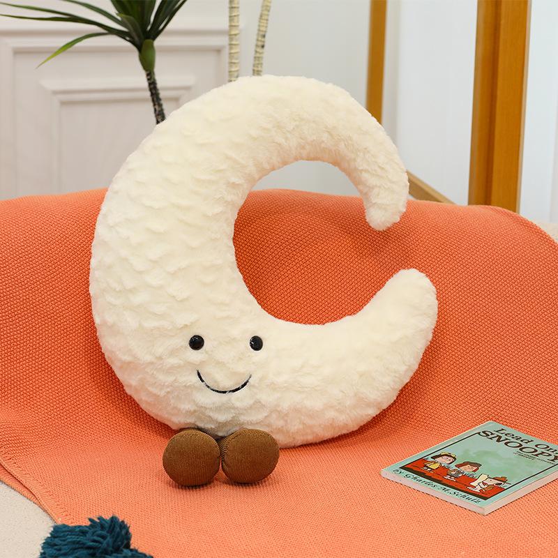 Sky Series Sun Moon Star Throw Pillow Star Moon Night Theme Home Sofa Cushion Children's Room Ornament Decoration