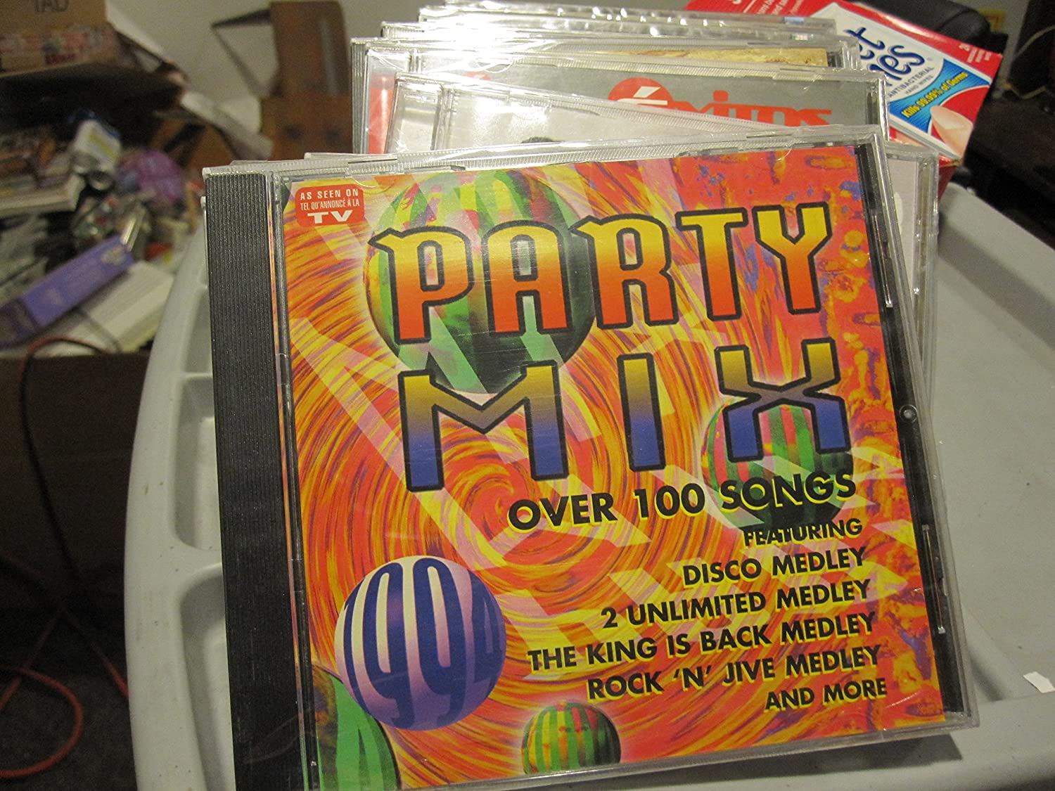 

CD РАЗНЫЕ ИСПОЛНИТЕЛИ - Party Mix 1994 QRSPD1213 Quality Music 1994 Япония Танцевальная и Электронная Музыка Б/У