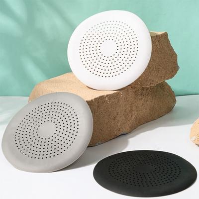 New TPR Kitchen Strainers Square Roundness Floor Drain Filter Durable Bottom Sucker Bathtub Drain Strainers Home