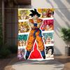 Goku Flannel Blanket Soft Warm All-Season Throw, Design for Camping, Car Travel, Hiking Sofa, Bed, Office Perfect Gift for Parties
