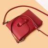 Leather mobile phone bag summer new trendy fashion cowhide shoulder messenger bag mini change bag