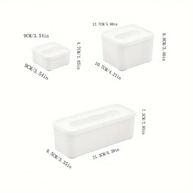 1 STÜCK Küchenwandmontierter Aufbewahrungsorganizer Maskenaufbewahrungsbox Küchenfilteraufbewahrung Küchenfolie Haushalt Wandmontierte Aufbewahrungsbox für kleine Gegenstände