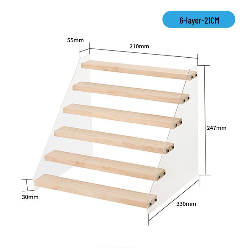 Handmade Multi-Layer Acrylic Figurine Display Rack