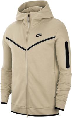 Αντιανεμικό Φούτερ με Φερμουάρ Tech Fleece Windrunner (CU4489) ανοιχτό κόκκαλο/μαύρο