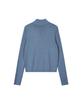 REST&RECREATION Slim Fit Half Zip-Up Knit - Light Blue