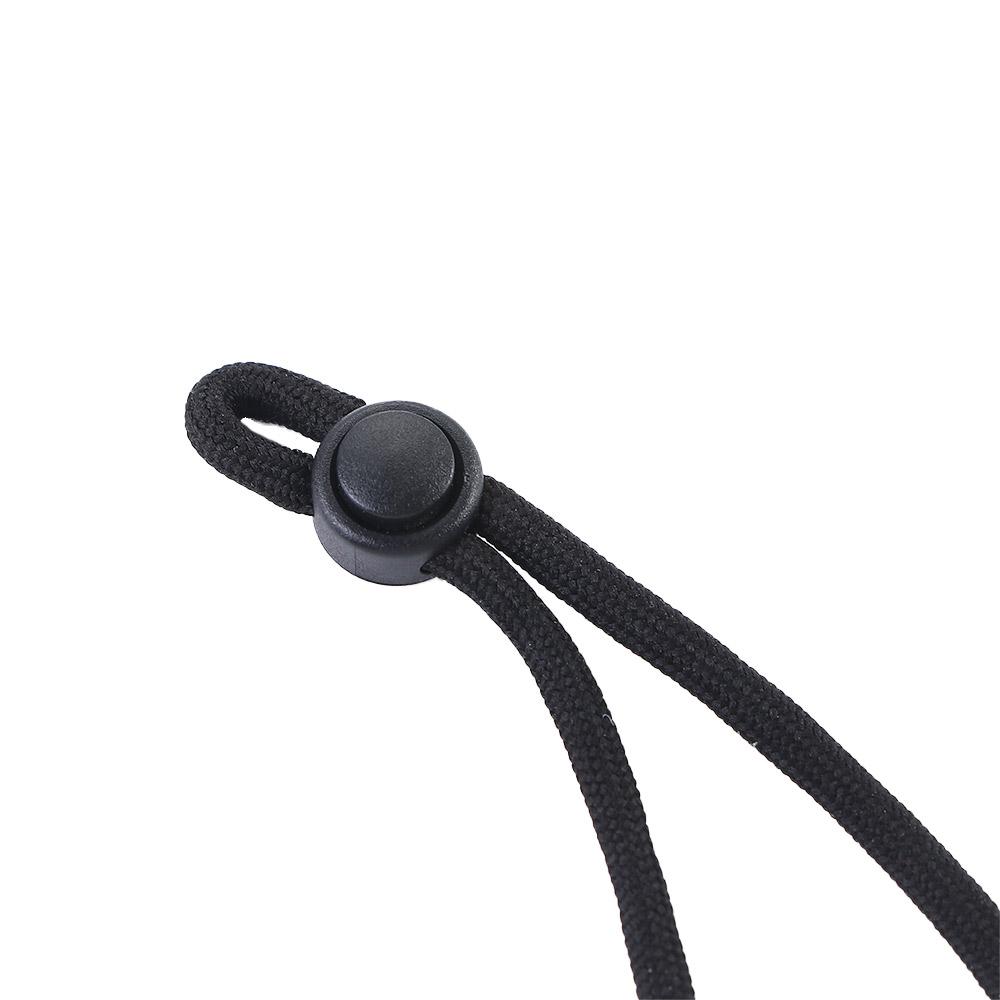 Toggle Plastic Travel Kit Black Rope Buckle Cord Lock Buckles Cord Rope Lock Stopper Clip Stopper