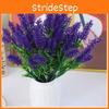 Flower Faux Lavender Arrangement With Plastic Blooms For Office Space Decoration