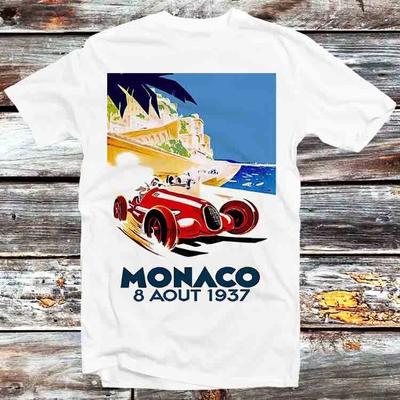 Gran Premio di Monaco Gara 1937 Corse Automobilistiche Meme Scherzo Regalo Divertente Maglietta T Shirt 2180