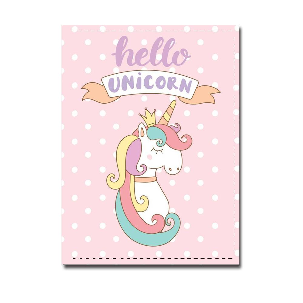 New Unicorn Series Waterproof Passport Bag, Student ID Holder