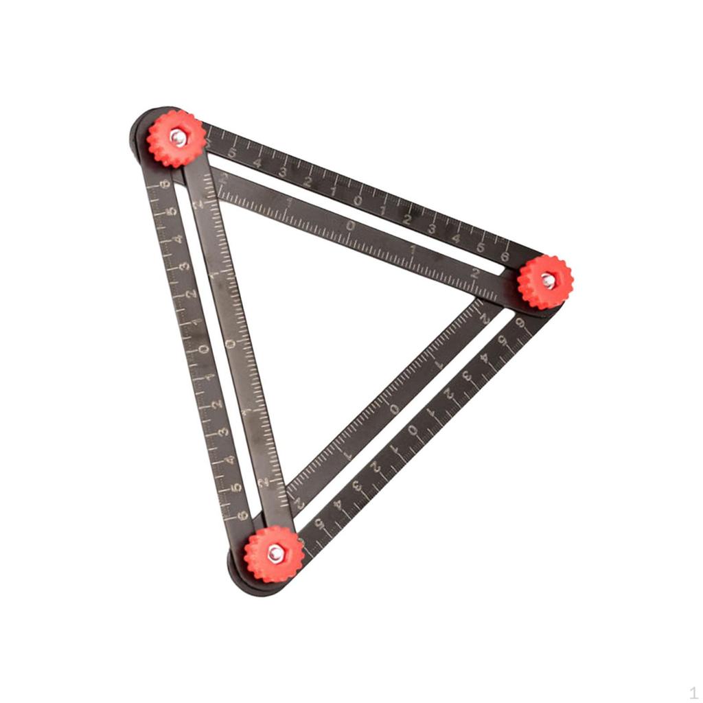 Angle Measuring Tool Discover ,Ruler Template Universal Opening Locator for Tiling