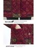 Mid-length Hooded Plus-Size Velvet Thickened Winter Coat for Middle-aged and Elderly Women