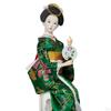 Ethnische japanische Geisha-Puppen, Kimono, 30,5 cm, Dekor, Ornament, Mädchen-Statue, Skulptur für Tisch
