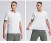 Men's 2025 Ice Silk Quick-Dry Sports T-Shirt - Breathable, Short-Sleeve, for Summer Running & Training