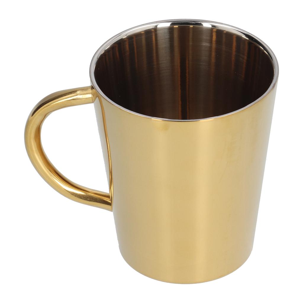 Kubek na wodę 300 ml z uchwytem Stal nierdzewna 304 Izolacja termiczna Kubek do kawy do domu