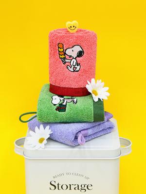 Toalha Songwol Snoopy Love It Toalha 5 Peças