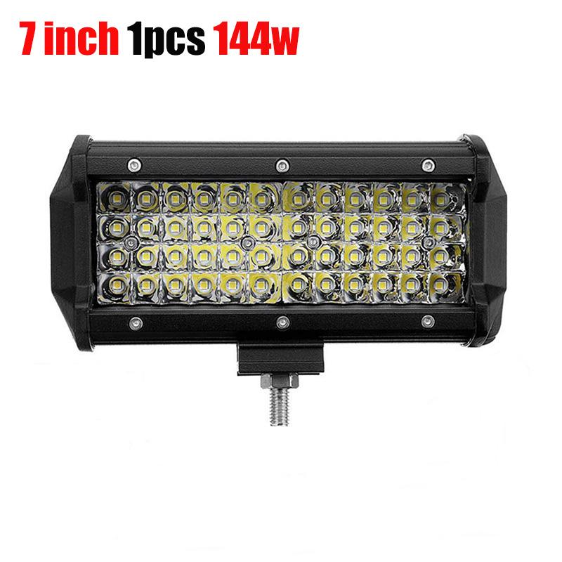 7 Inch 120W Combo Led Light Bars Spot Flood Beam 4x4 Spot 12V 24V 4WD Barra LED Headlight For Auto Boats SUV ATV ILight.