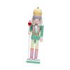 Nutcracker Ornaments Christmas Photo Props Painted Decorative Traditional Desktop Decor