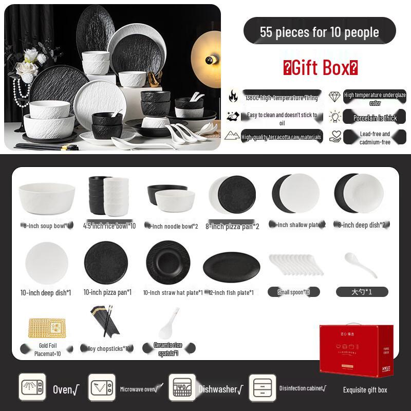 High-End Ceramic Dinnerware Set