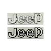 For Jeep Metal Car Styling Hood Trunk Badge Mark  for JEEP Wrangler Grand Cherokee Compass Renegade Patriot Rubicon Liberty J