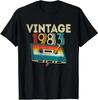 Unisexs 43st Birthday Tshirt Born 1983 Retro Streetwear Style Vintage Retro For Unisexs Graphic Tshirts Birthday Gifts Tshirt
