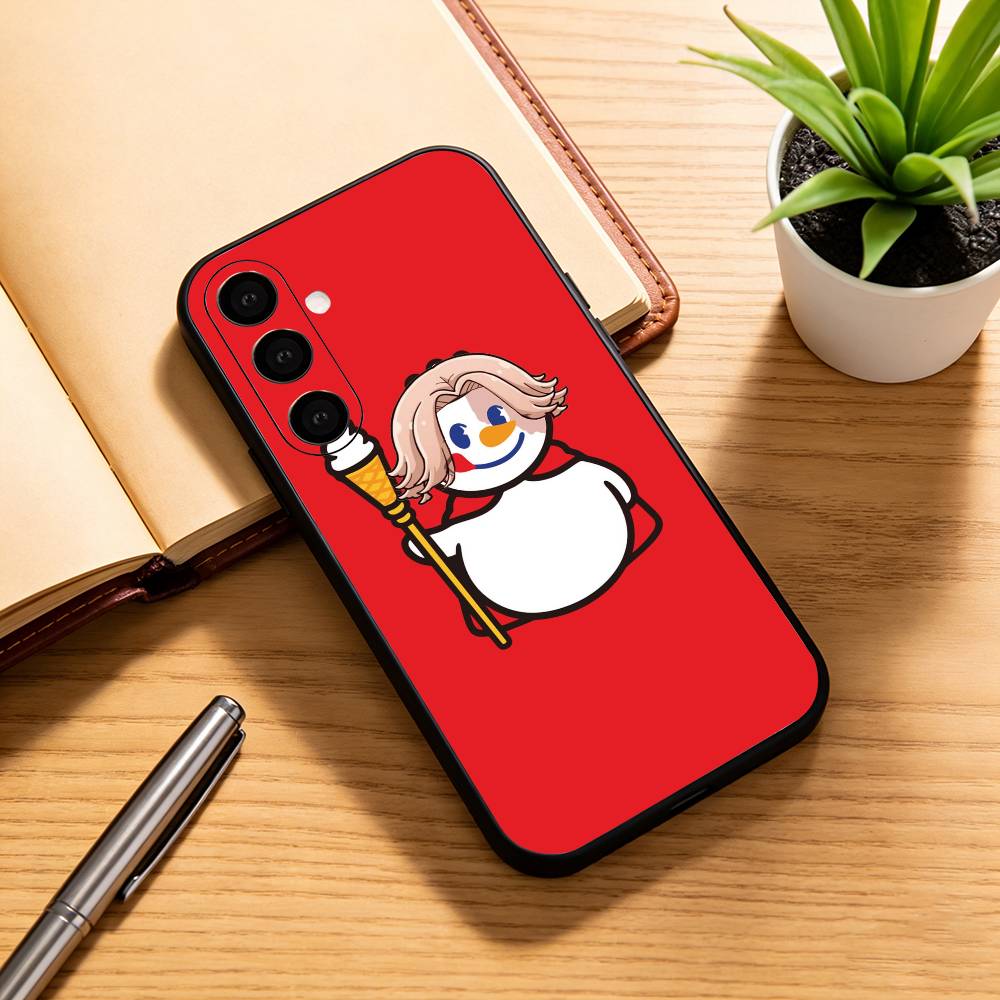 

M-Mi xue Snow k-King Phone Case For Samsung Galaxy A73,A72,A71,A70,A53,A52,A51,Soft Silicone Black Cover Samsung a31