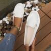 Damskie Wygodne Płaskie Buty Zamszowe Lekkie Wsuwane Mokasyny Duże Rozmiary Miękka Podeszwa Odporne na Zużycie Codzienne Buty Zapatos De Mujer