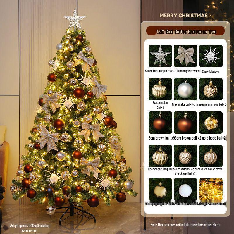 Large Christmas Ornaments Set for Living Room and Home Decoration