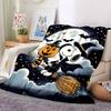 1Pc Snoopy'S Halloween Adventure Blanket Soft And Comfortable Casual Warm Camping Travel Christmas Halloween Gift M91797