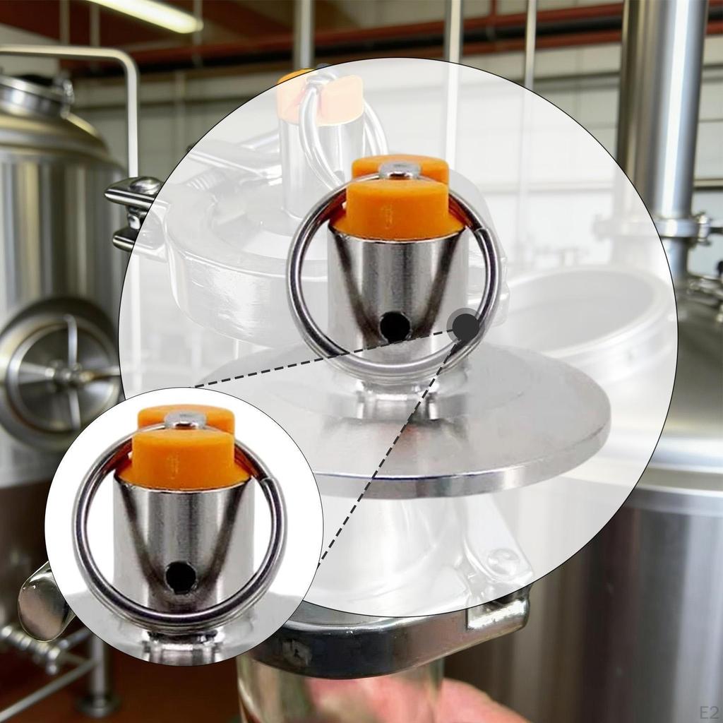 1.5 inch End Cap Beer Fitting Sturdy Professional Easy to Install Brew Making Accessory Stainless