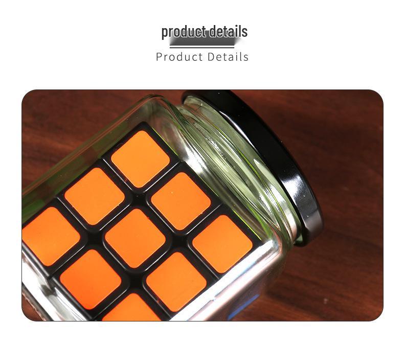 Magic Northern Rubik's Cube Bottle: Creative Gift for Girls, Romantic Confession Present