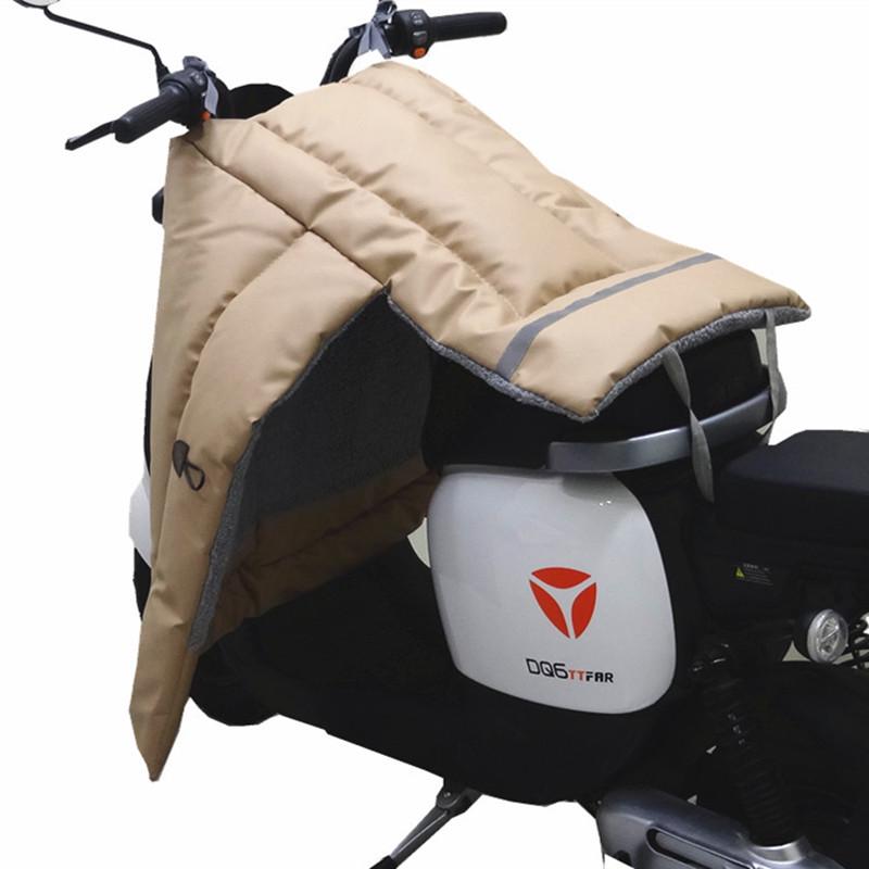 Electric Car & Motorcycle Winter Windshield Quilt - Thickened Velvet Leather