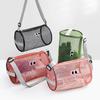 Mesh Toiletry Storage Bag Lightweight See-through Cosmetic Organizer 1Pcs for Daily Commute Gym Shower