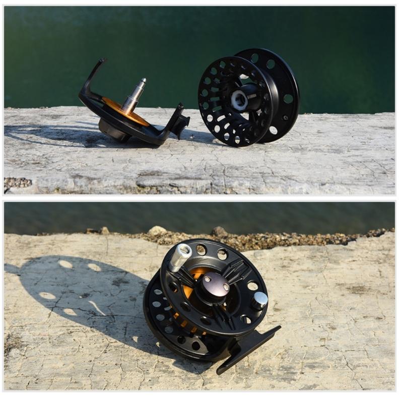 Trolling Reel Fly Reel Quick Releases Fishing Reel Fly Fish Reel for Baitcasting and Sea Fishing with Enhances Stability