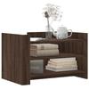 VidaXL Coffee Table Brown Oak 80x50x50 Cm Engineered Wood, Side Table, Living Room Table, Accent Table, End Table 848345