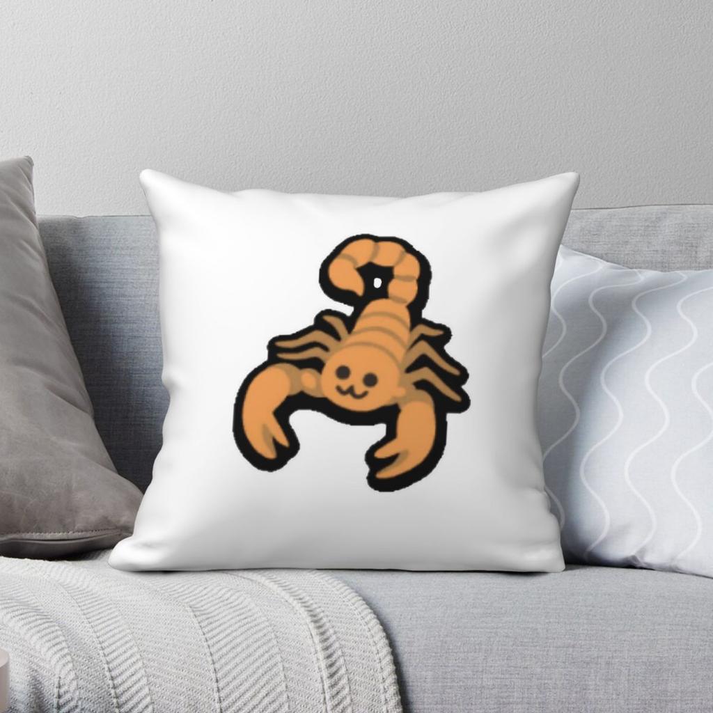 Scorpion Super Auto Pets Square Pillowcase Polyester Linen Velvet Creative Zip Decorative Pillow Case Home Cushion Cover