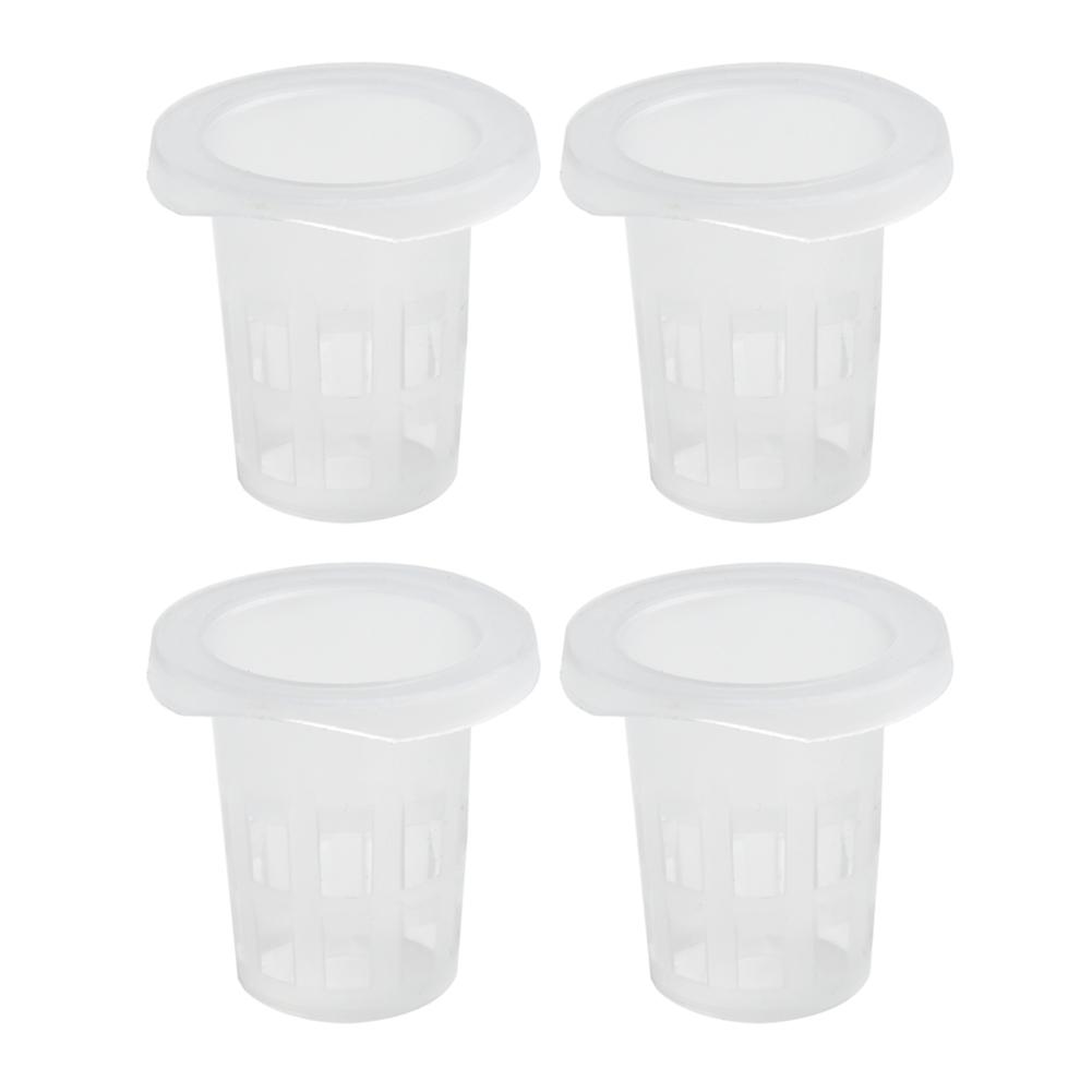 Plastic Vegetable Net Cups Vegetable Net Cup Slotted Mesh Soilless Culture