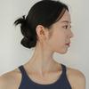 [ Modernlike / Headquarters Authentic ] 14K Gold-Filled Silver Water Drop Bean Earrings
