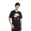 Nike T Shirts Men's Black Crew Neck Moderate Straight Fit DH0059-010