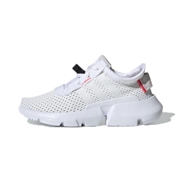 

Adidas Originals Pod S3.1 Breathable And Slip Resistant Low top Kids Running Shoes White Children Aged 3 7 Years Old CG7001 30.5