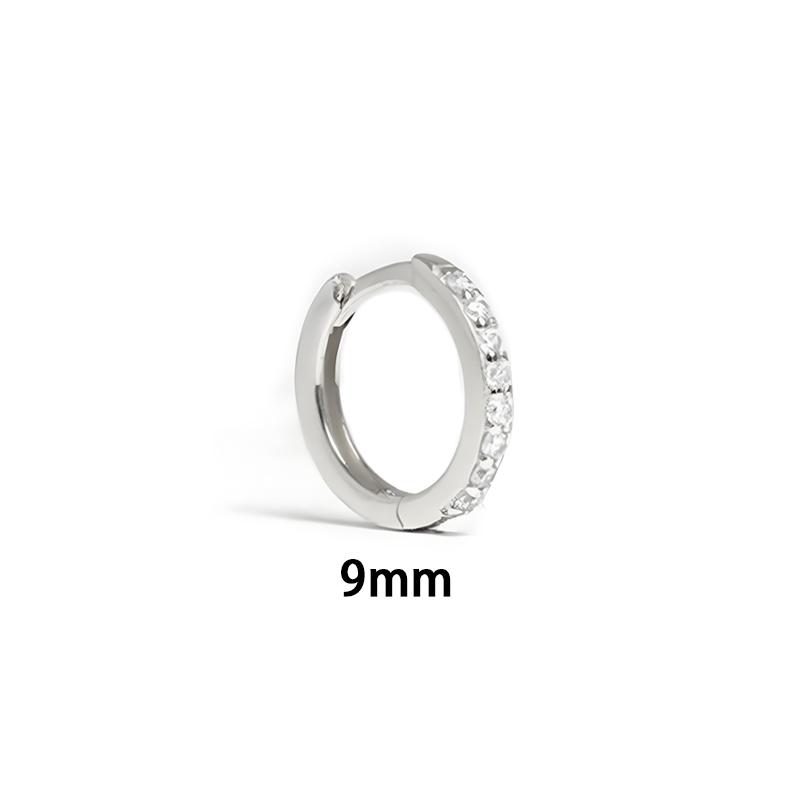 1 Set Metal Circle Drop Small Earrings For Women Trend Pendant Piercing Earrings Set Jewelry Gift