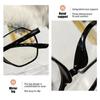 Lunettes de Lecture Femmes Lunettes Polygones Lunettes Presbyopie Degré 0 à +3.0 Lunettes Haute Définition Anti-Lumière Bleue Personnes Âgées