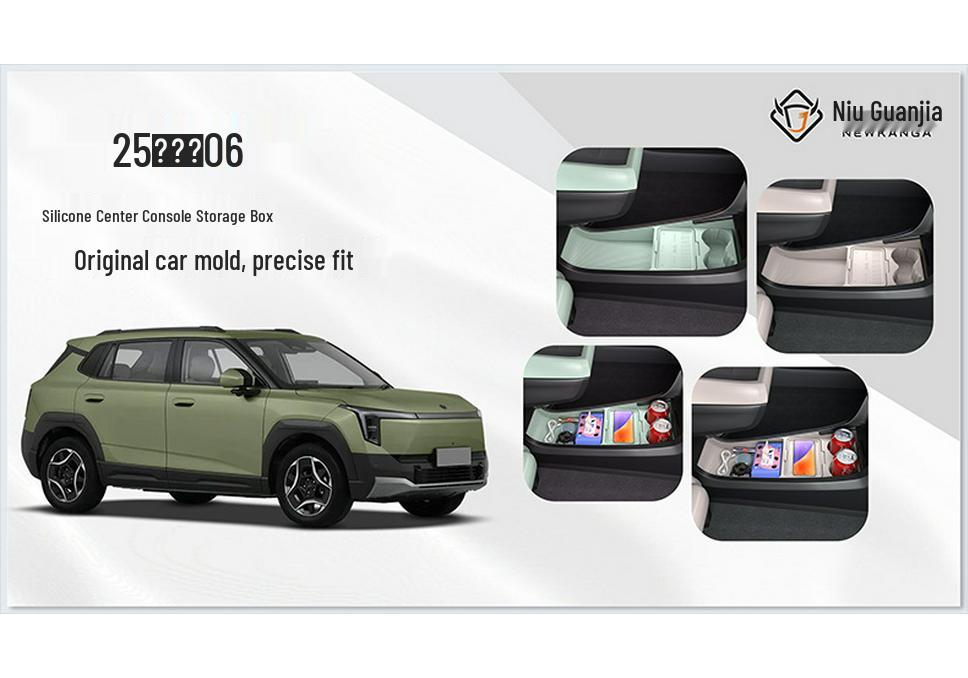 Dongfeng Nano 06 Center Console Lower Storage Organizer and Glasses Case