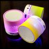 LED Crack Bluetooth-Compatible Wireless Speakers Mini Speaker Outdoor Sound Box for Smartphone Car 3D Stereo Music Surround