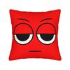 Sprunki Grey Oren Funbot Square Pillow Covers Polyester Home Beats Game Cushion Case Cool Home Decoration Pillowcase