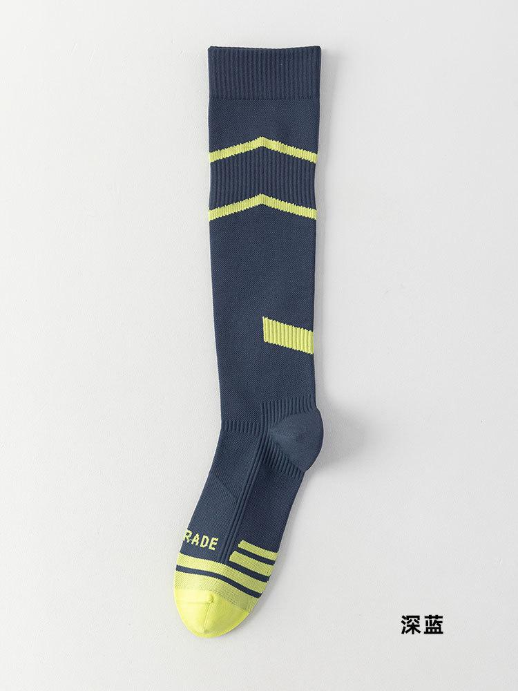 Stockings Sports Socks Cycling Football Fitness Stockings Men'S Teens Professional Games Adult Sweat Absorbing, Wear-Resistant And Non-Slip