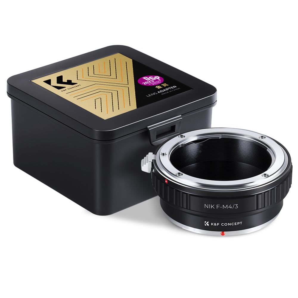 Concept Mount Adapter Nikon F Mount Micro Four Thirds Conversion Nikon Compatible F Mount Lens to Micro Camera Mount Conversion Adapter for Micro Four