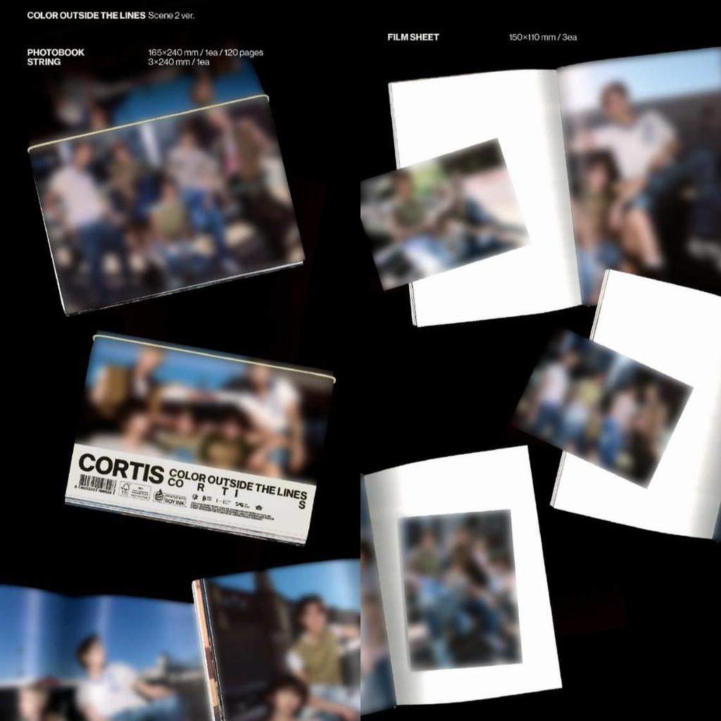 Cortis COLOR OUTSIDE THE LINES 1st Album