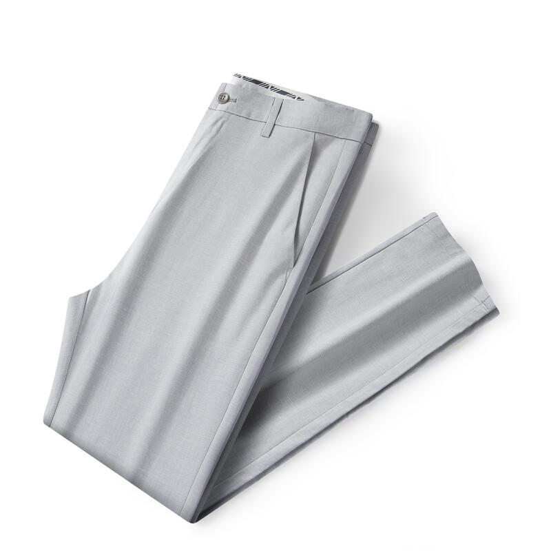 Firstview Men s Cotton Blend Casual Straight-Leg Pants FX1041 L